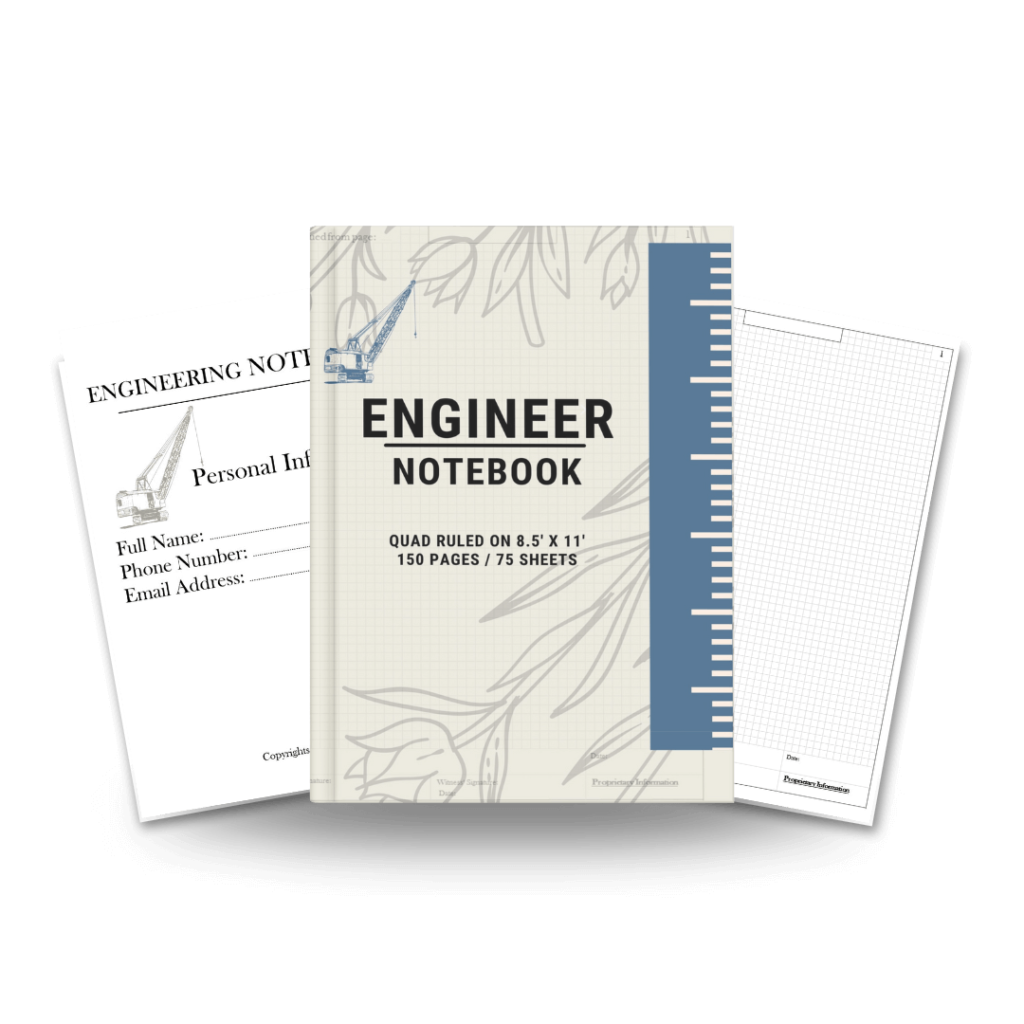 engineering notebook paperback hardcover amazon